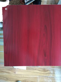 PVC-Faux-Holz-Laminat bedeckt kohlenstoffarmes glattes Druck1220×2440 Millimeter