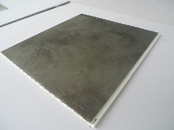 5.95M Länge waschbare PVC-Wand-heiße stempelnde Matt-Oberflächen-Endbadezimmer-Plastikplatten