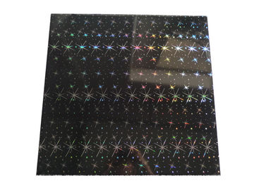 ISO Black Shiny Rectangle PVC Ceiling Panels For Bathrooms 2.2Kg - 2.8Kg Per Sqm